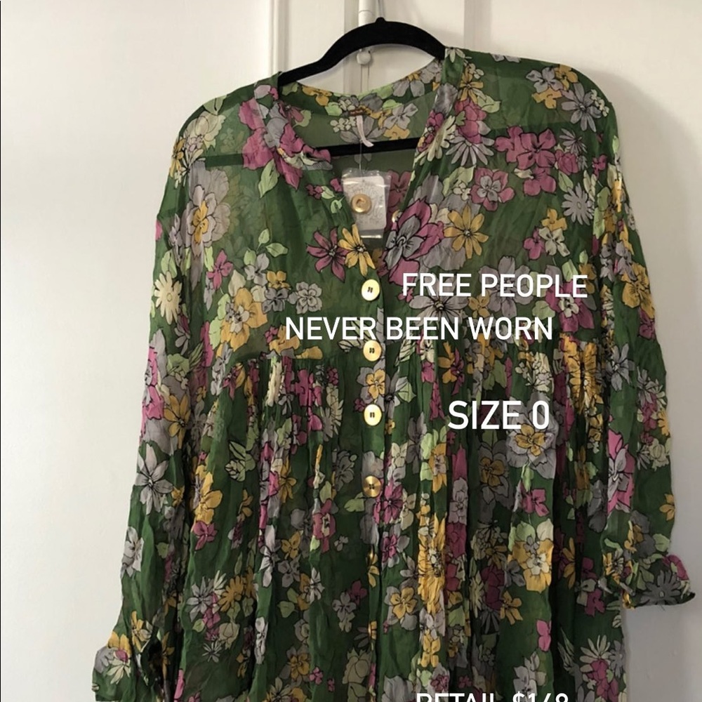 Free People shift dress NWT
